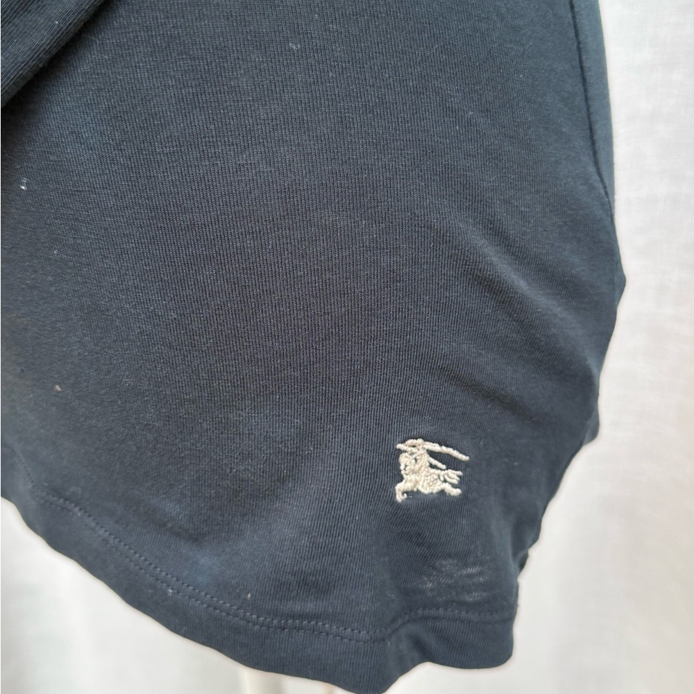 Burberry London black long sleeve v neck top - Picture 8 of 11
